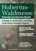 Einladung zur Hubertus-Waldmesse