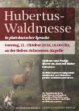 Einladung zur Hubertus-Waldmesse 2018