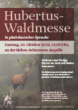 Einladung zur Hubertus-Waldmesse 2019