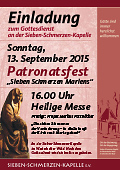 Einladung zum Patronatsfest